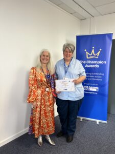 Unsung Hero award winner 2025, Barbra Richardson